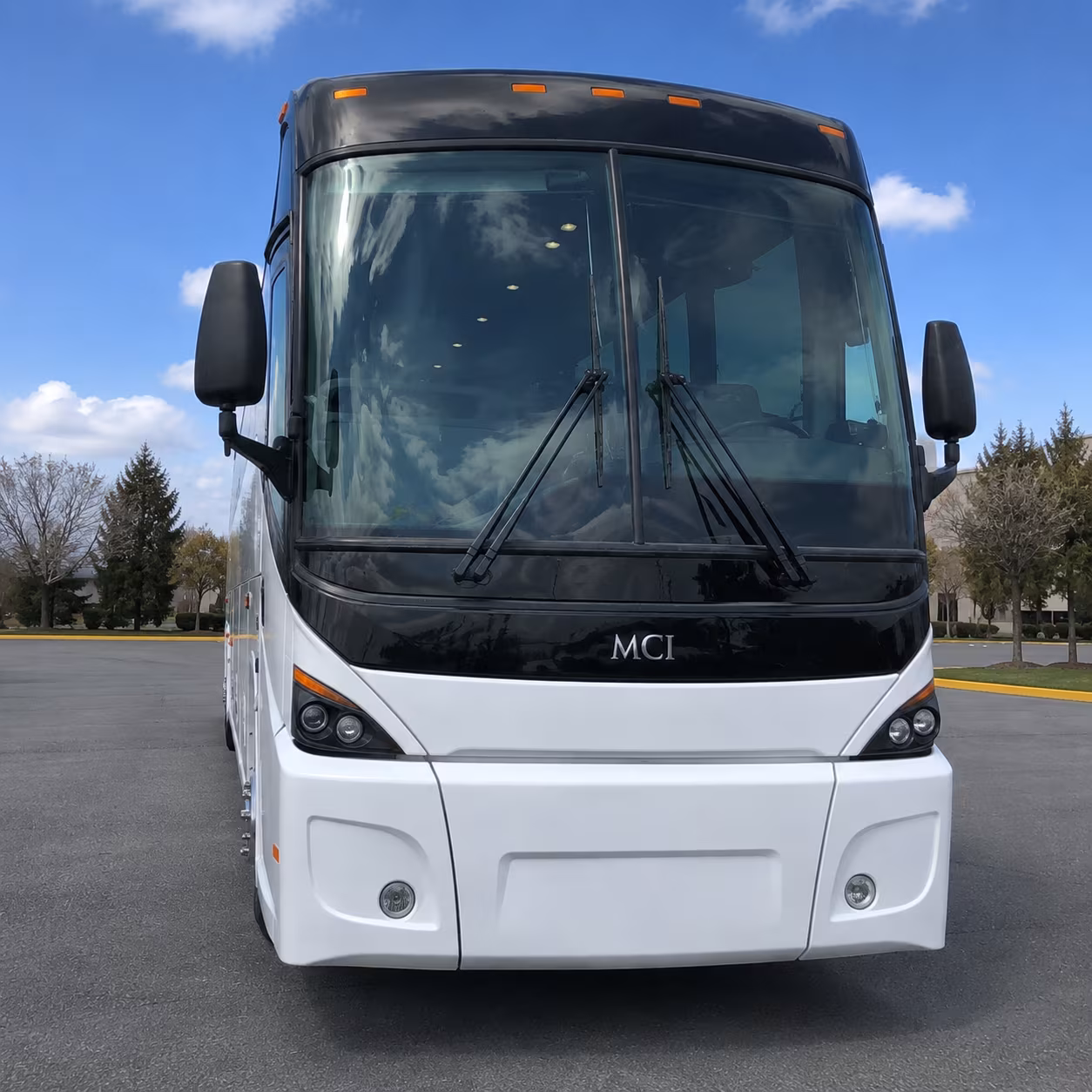 Eugene Airport Shuttle & Transportation party bus exterior