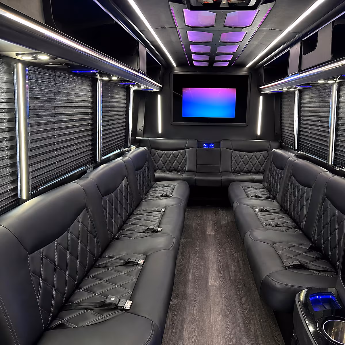 Eugene Concert & Music Festival Transportation onboard seating