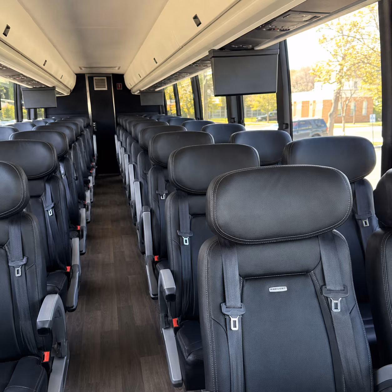 Eugene Corporate Transportation party bus exterior