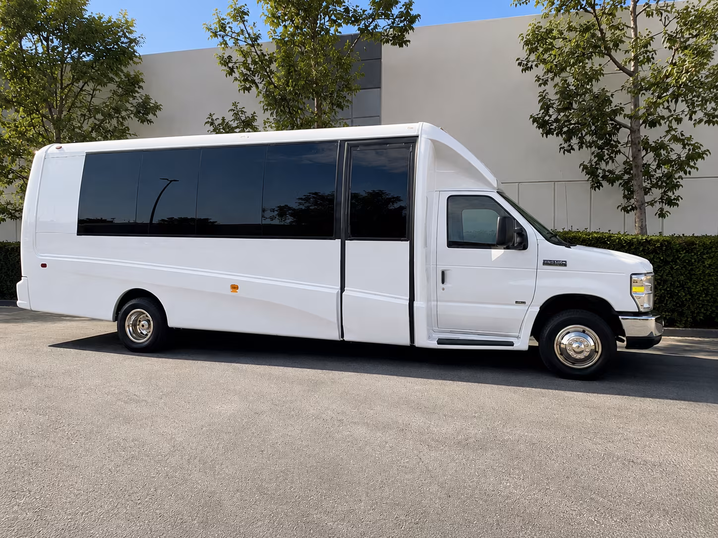 Eugene Corporate Transportation party bus exterior