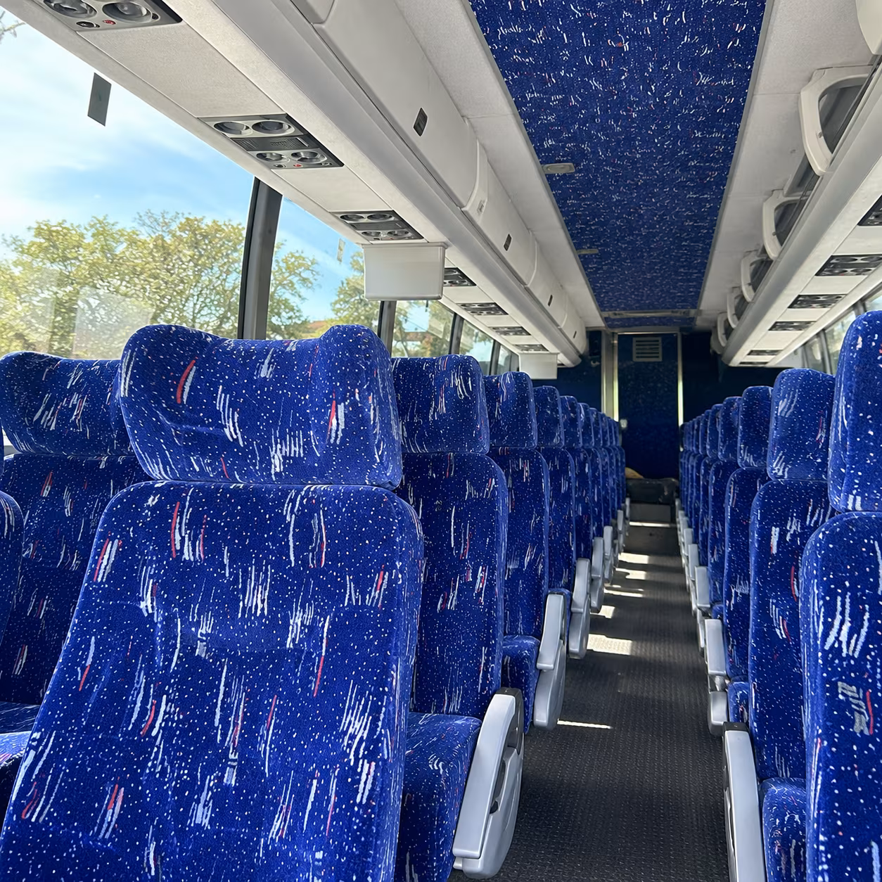 Eugene Corporate Transportation party bus exterior