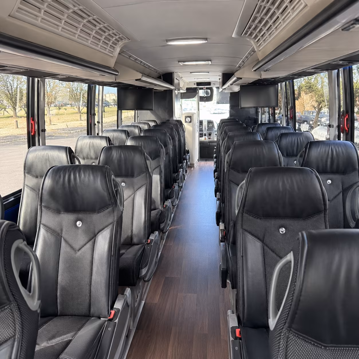 Eugene Corporate Transportation party bus interior