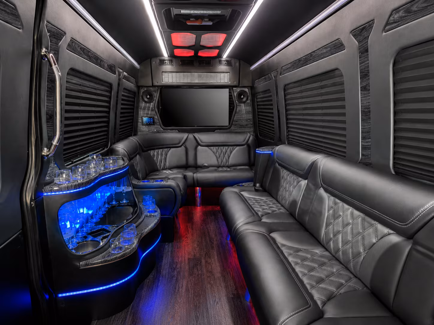 Eugene School Event Transportation onboard seating