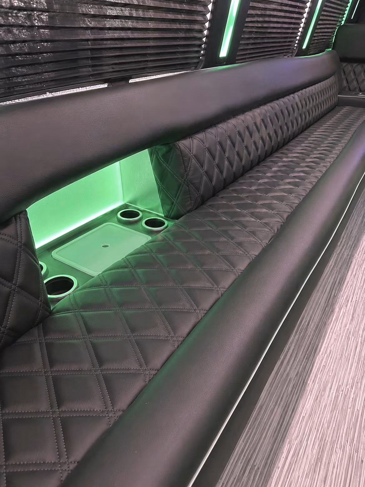 Eugene Sporting Event Transportation onboard seating
